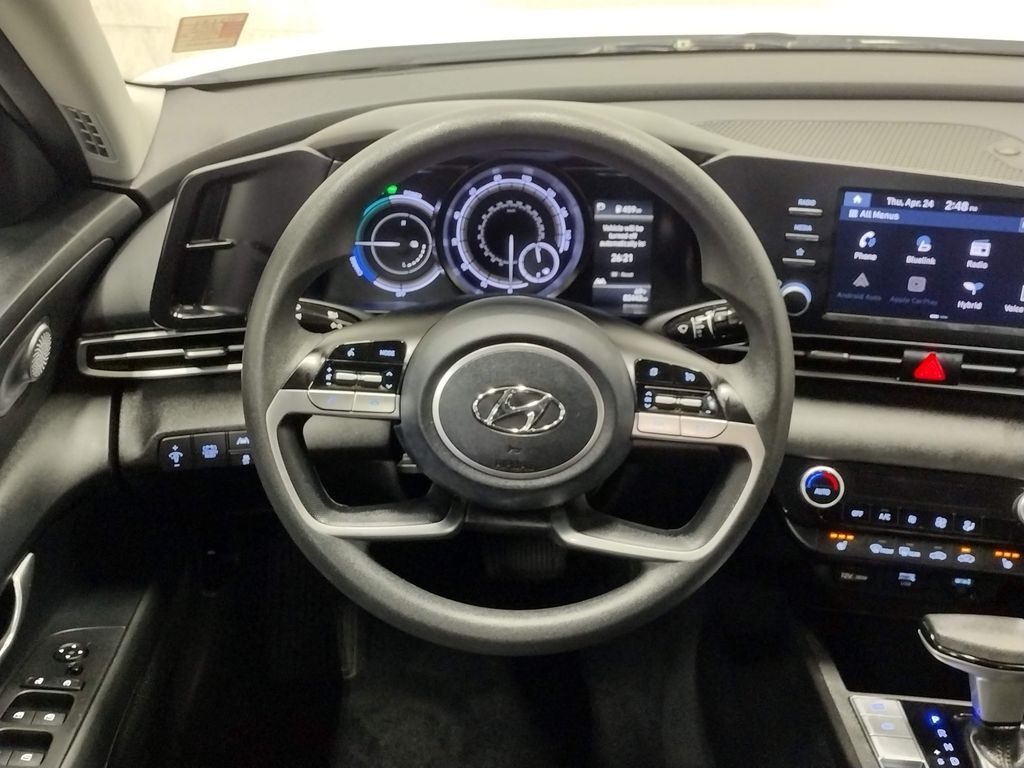 2022 Hyundai Elantra Hybrid Blue