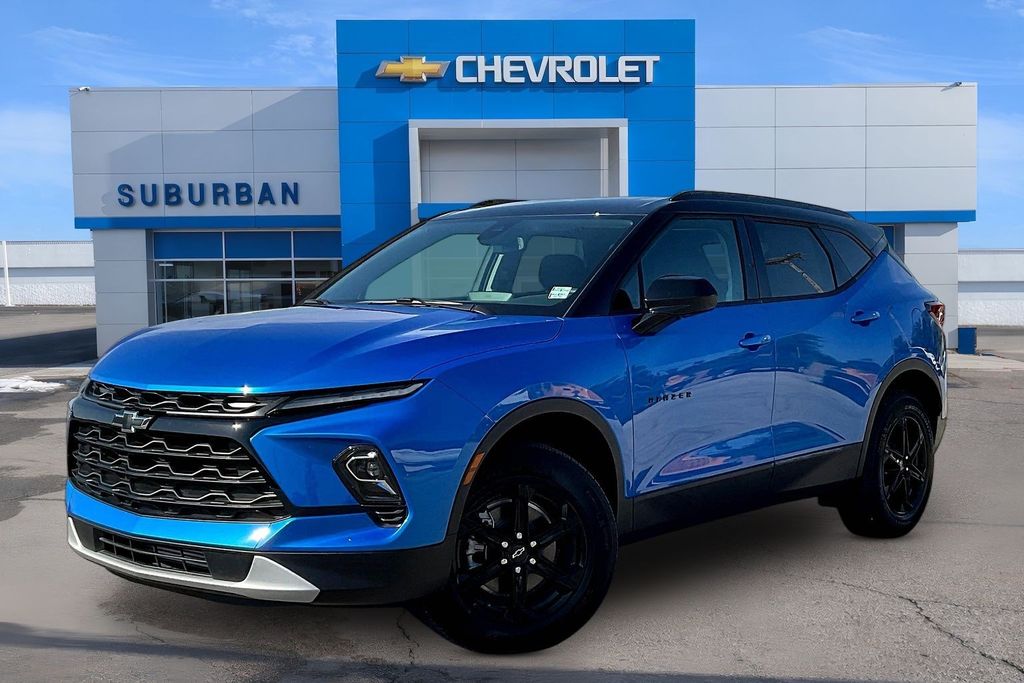 Riptide Blue Metallic 2026 Chevrolet Blazer SUV / Crossover 9-Speed Automatic Overdrive