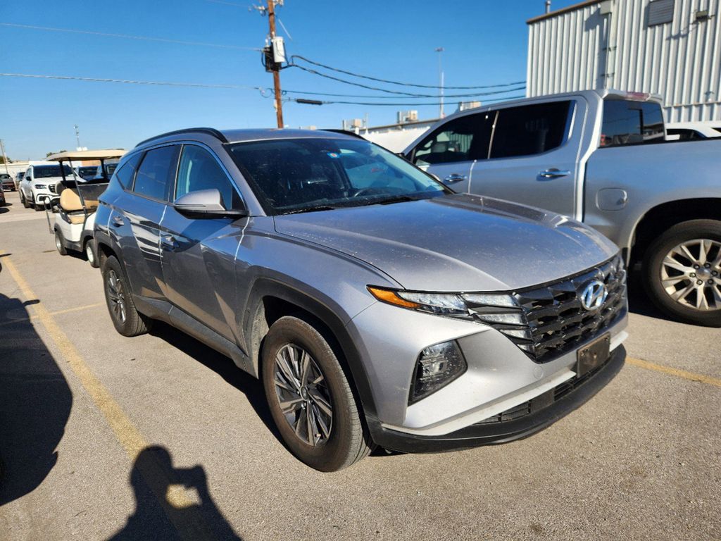 2022 Hyundai Tucson Hybrid Blue 2