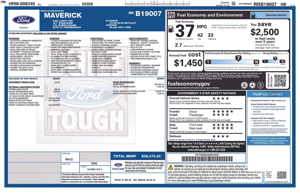 2024 Ford Maverick Lariat FWD's photo