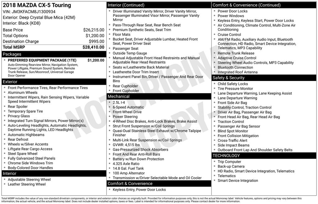 Thumbnail: 2018 Mazda CX-5 - 18