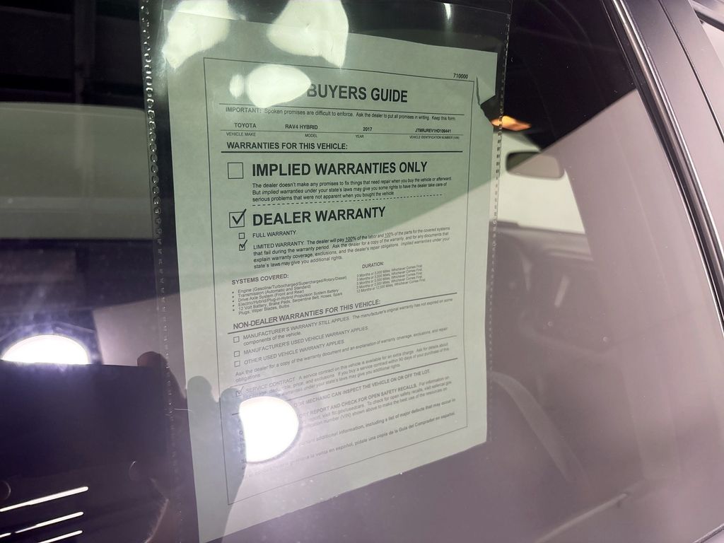 2017 Toyota RAV4 Hybrid XLE