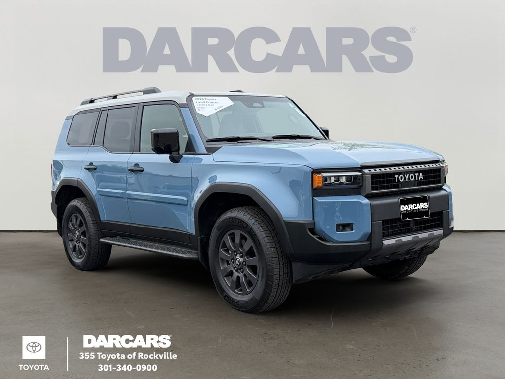 Blue / Gray 2026 Toyota Land Cruiser 4WD SUV / Crossover Four-Wheel Drive 8-Speed Automatic