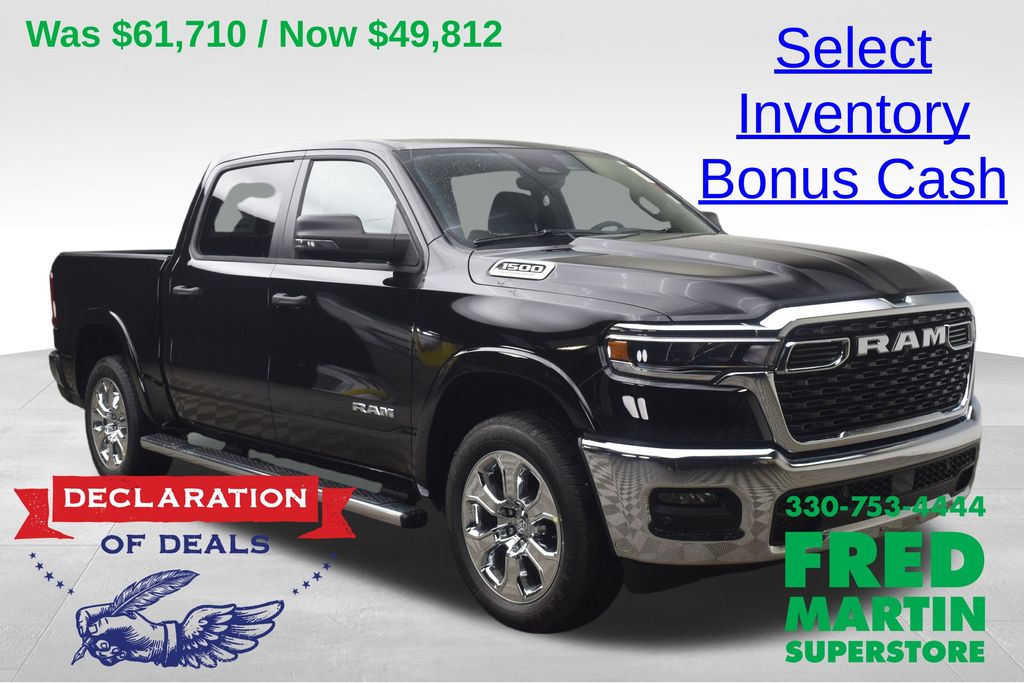 new 2026 Ram 1500 car, priced at $49,812