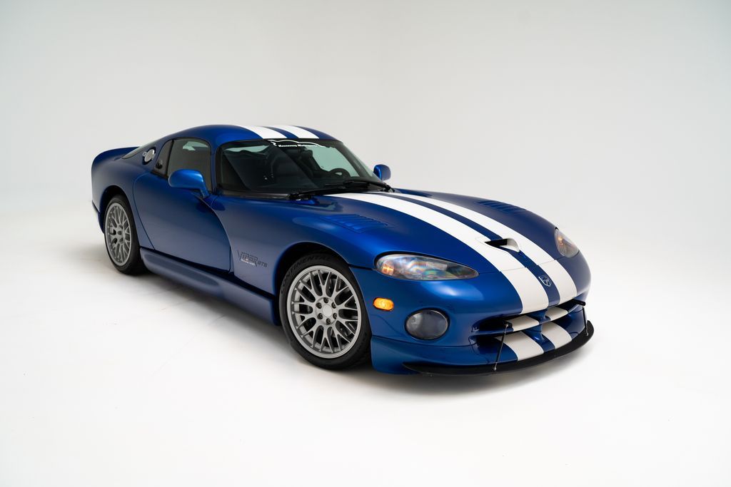 Blue 1997 Dodge Viper GTS Coupe RWD Coupe Rear-Wheel Drive 6-Speed Manual Overdrive