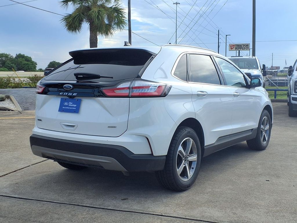 2024 Ford Edge SEL White at North Houston Mitsubishi