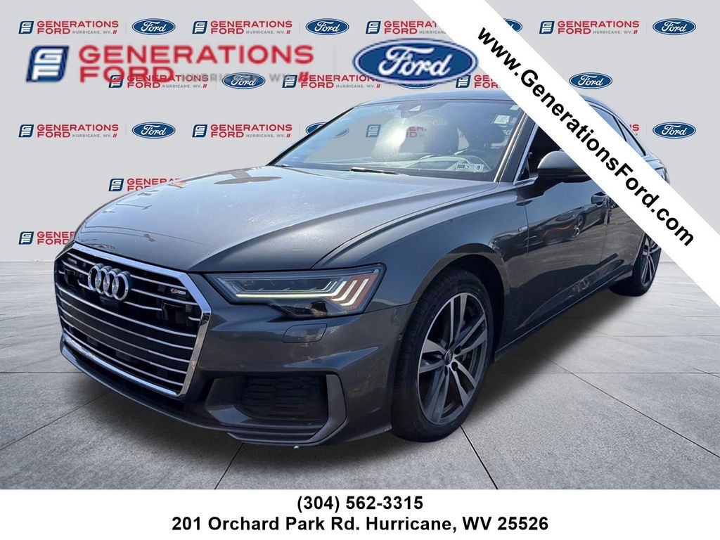 Silver 2019 Audi A6 Sedan All-Wheel Drive 7-Speed Automatic