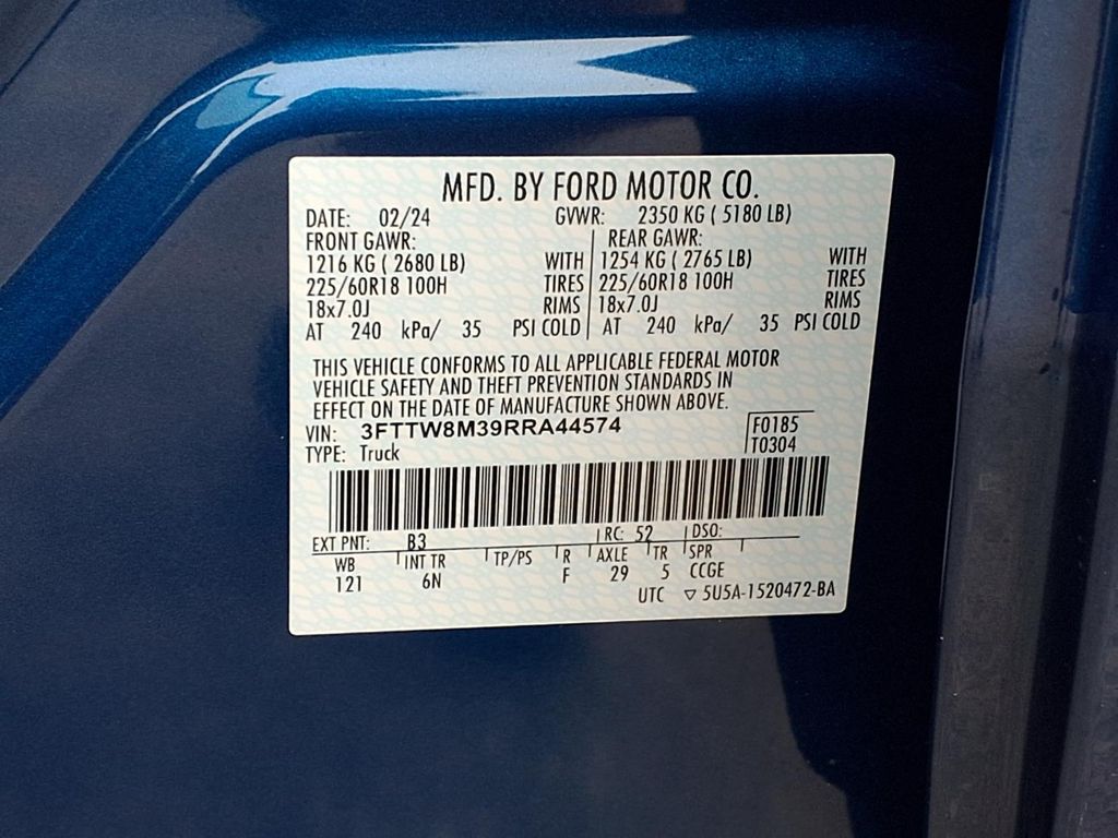 2024 Ford Maverick Lariat Blue at Joe Myers Mazda Kia
