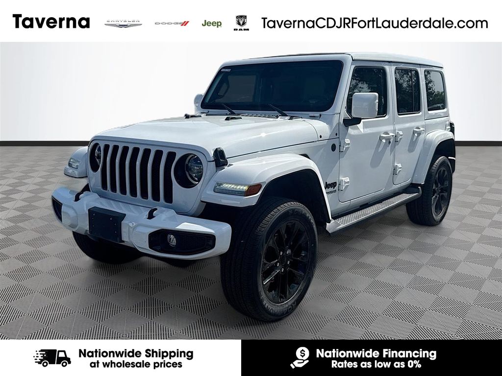 Bright White Clearcoat 2022 Jeep Wrangler SUV / Crossover 8-Speed Automatic