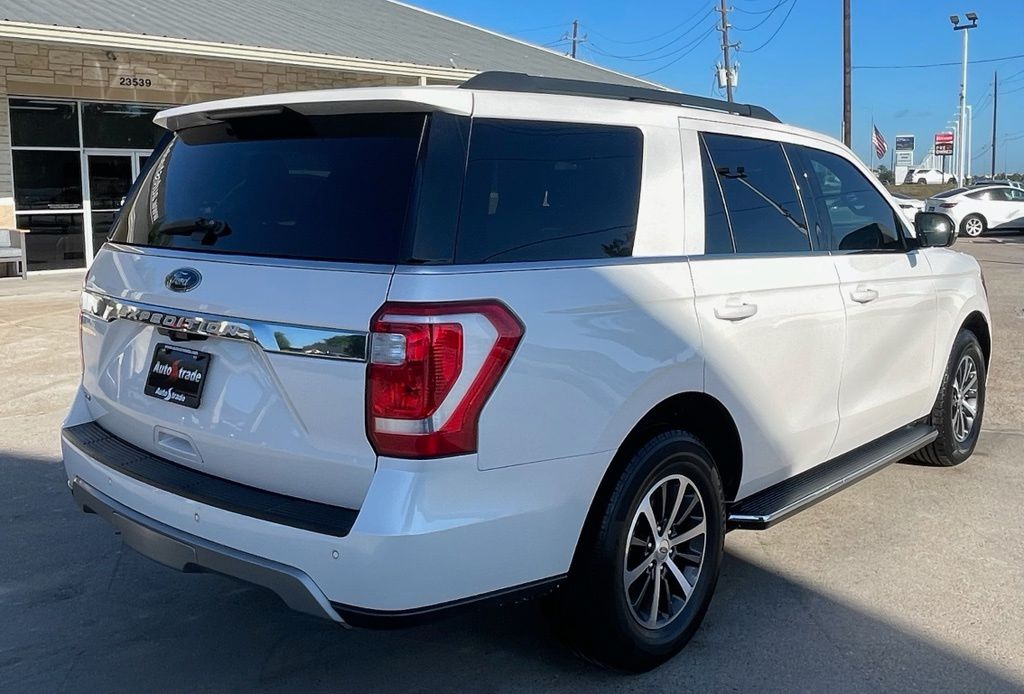 2019 Ford Expedition XLT White at Wharton Ford