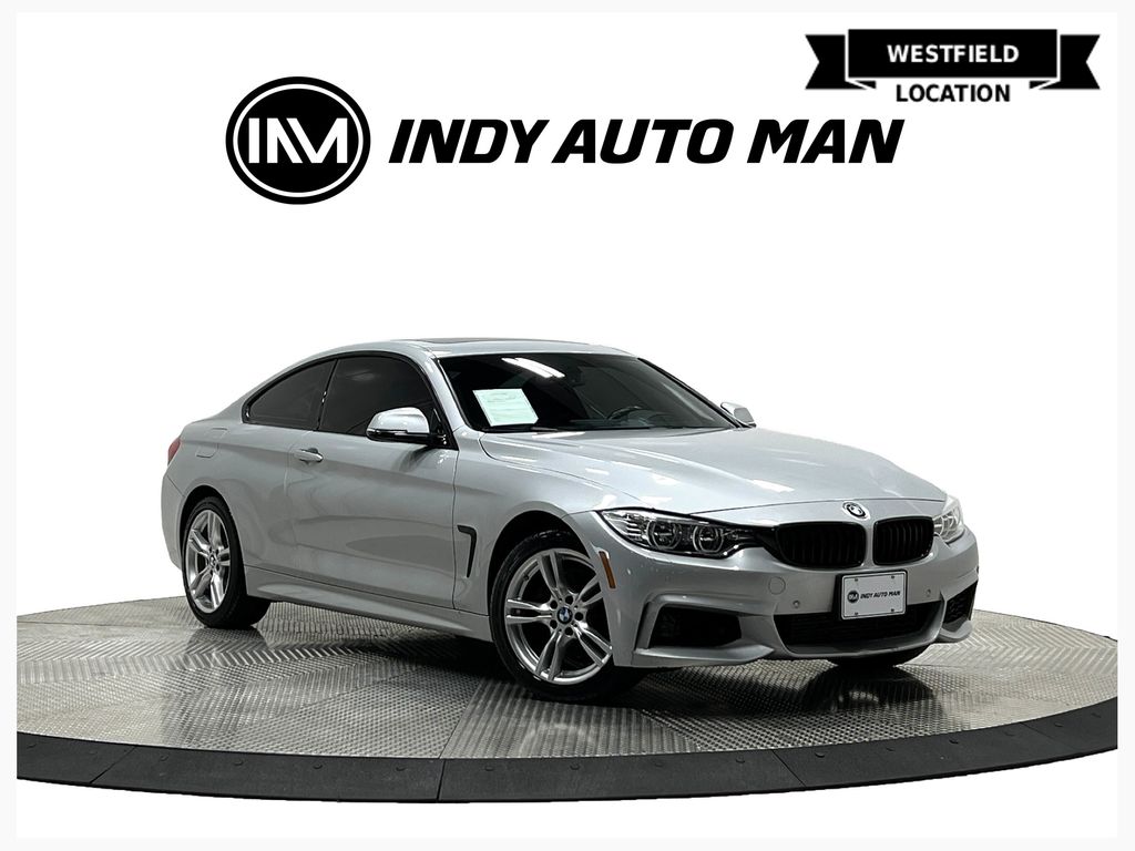 Glacier Silver Metallic 2015 BMW 4 Series 428i xDrive Coupe AWD Coupe All-Wheel Drive 8-Speed Automatic