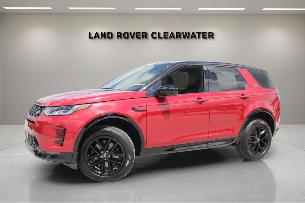 Red 2026 Land Rover Discovery Sport SUV / Crossover All-Wheel Drive 9-Speed Automatic