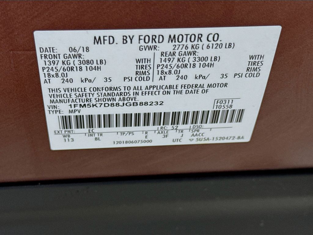 Used Car 2018 Ford Explorer  Xlt For Sale Under $12,000 In Austin, Texas