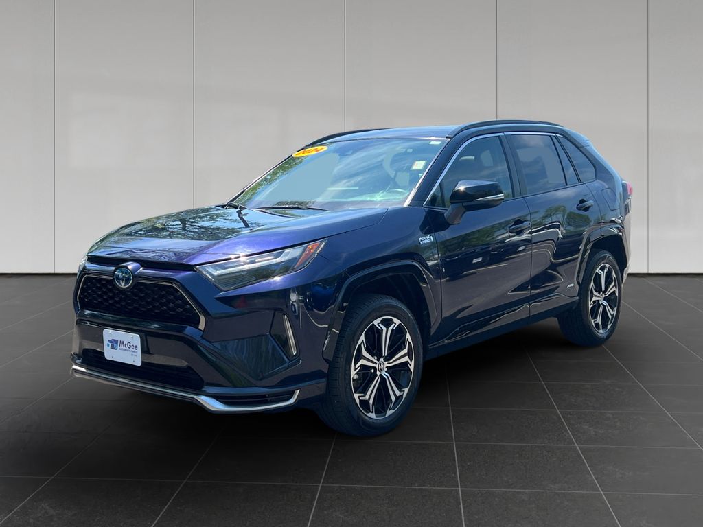 Blue 2024 Toyota RAV4 Prime XSE AWD SUV / Crossover All-Wheel Drive Continuously Variable Transmission
