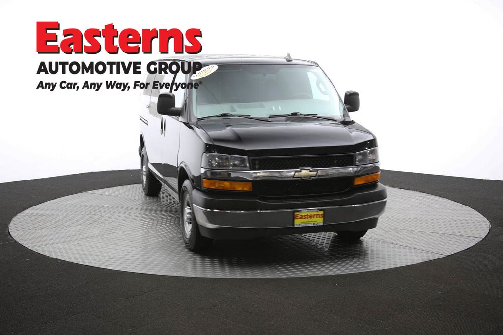Used 2017 Black Chevrolet Work Van image 49