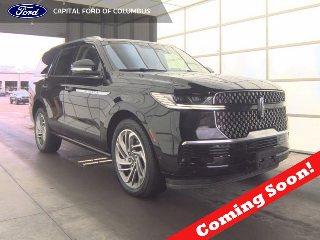 Black Metallic 2025 Lincoln Navigator SUV / Crossover Four-Wheel Drive Automatic