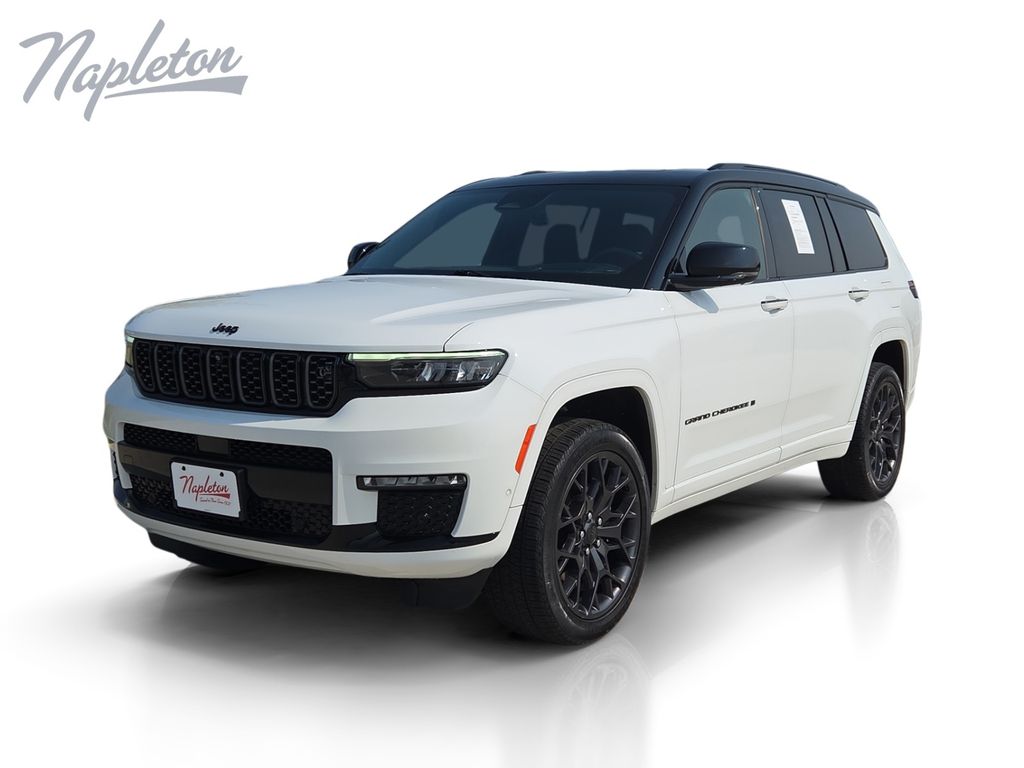 Bright White Clearcoat 2023 Jeep Grand Cherokee L SUV / Crossover Four-Wheel Drive 8-Speed Automatic