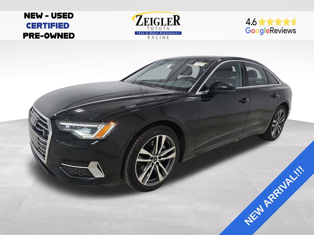 Black Metallic 2023 Audi A6 Sedan All-Wheel Drive 7-Speed Automatic