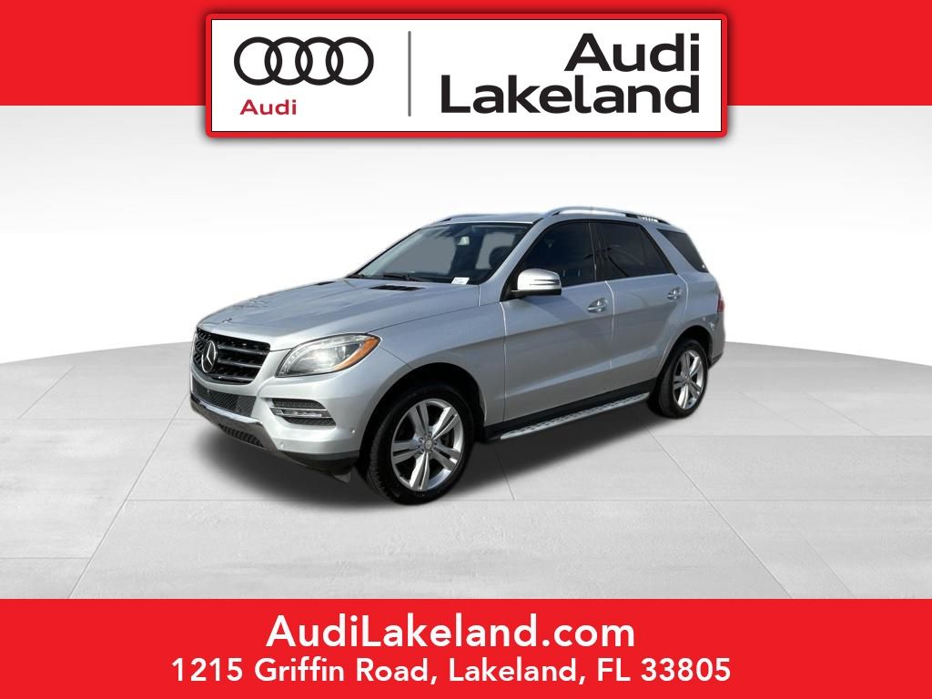 Iridium Silver Metallic 2015 Mercedes-Benz M-Class ML 350 4MATIC SUV / Crossover All-Wheel Drive 7-Speed Automatic