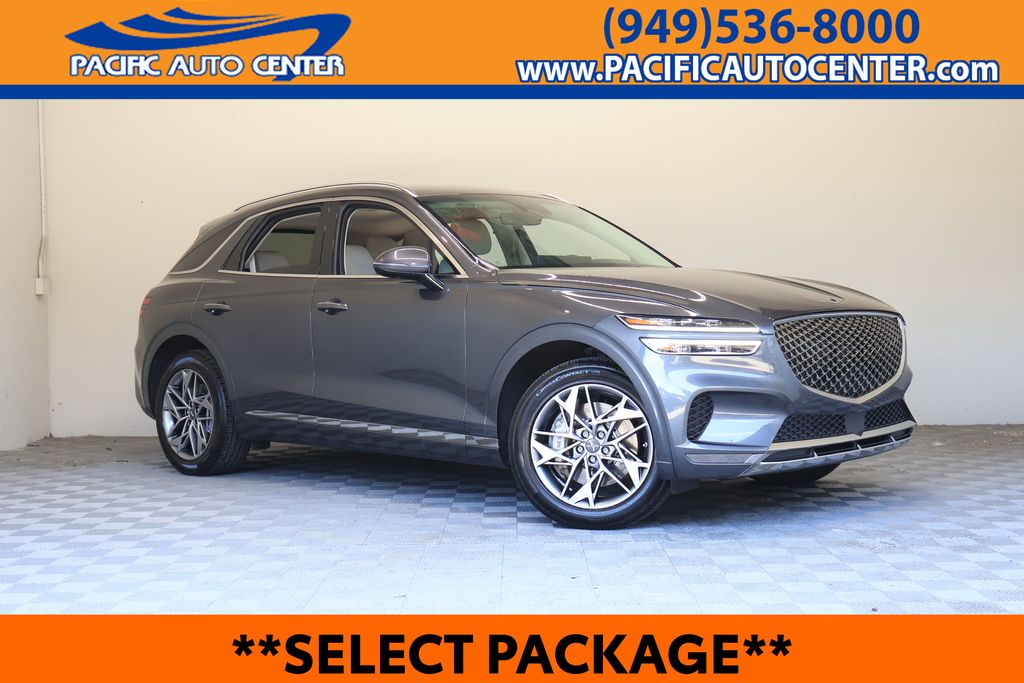 Himalayan Gray 2023 Genesis GV70 SUV / Crossover All-Wheel Drive 8-Speed Automatic