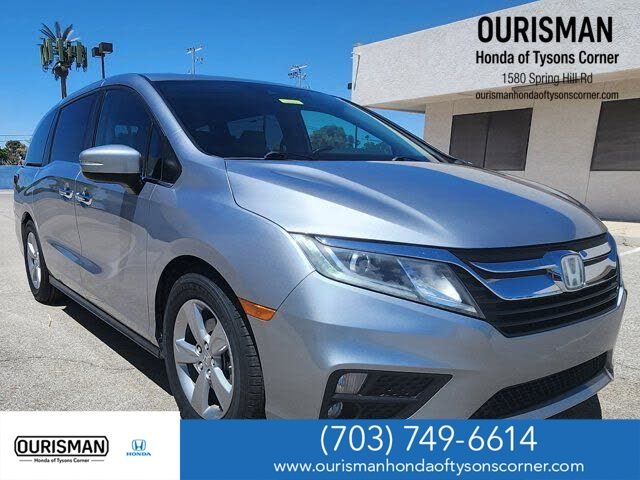 Lunar Silver Metallic 2020 Honda Odyssey Minivan Front-Wheel Drive Automatic