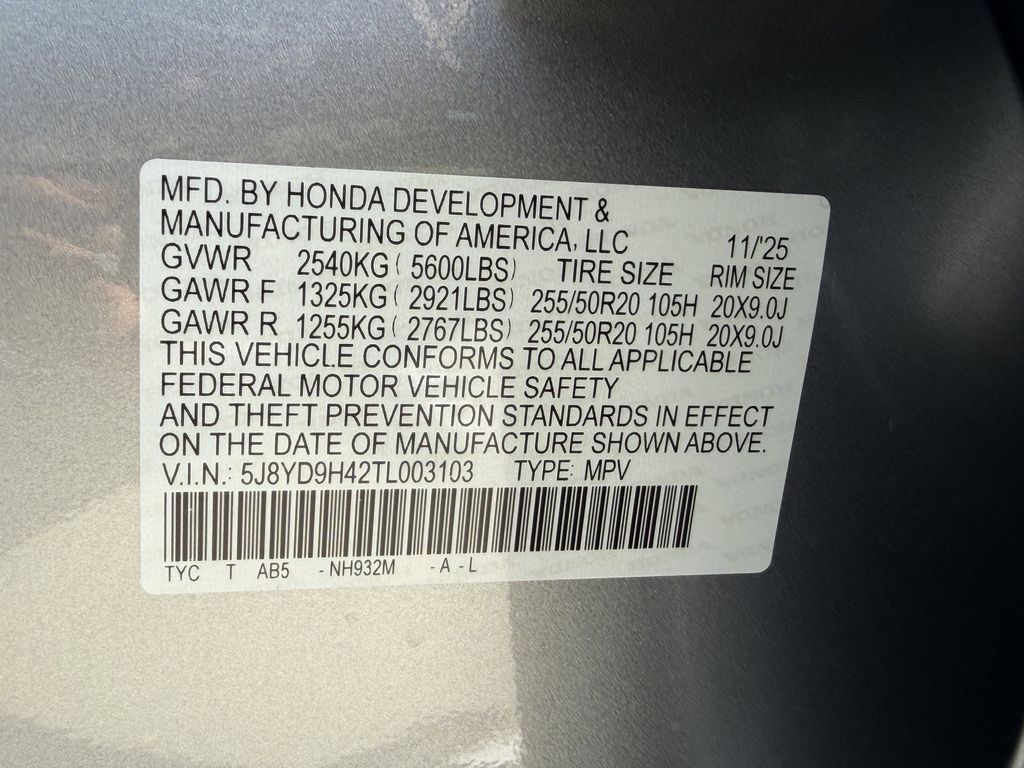 new 2026 Acura MDX car, priced at $58,550