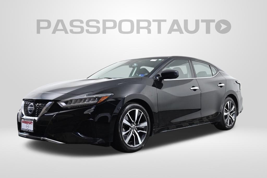 Super Black 2019 Nissan Maxima Sedan Front-Wheel Drive Automatic