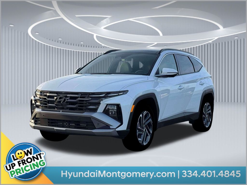 Creamy White Pearl 2026 Hyundai Tucson Hybrid Limited AWD SUV / Crossover All-Wheel Drive 6-Speed Automatic