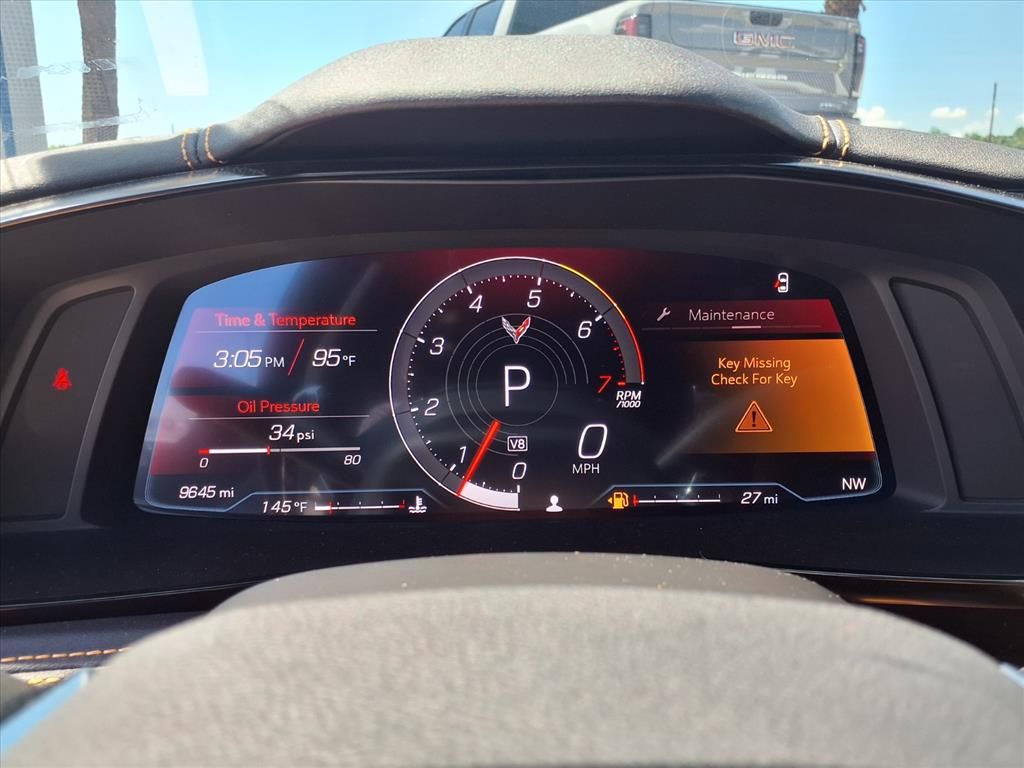 2024 Chevrolet Corvette Stingray Black at Bayway Cadillac of The Woodlands