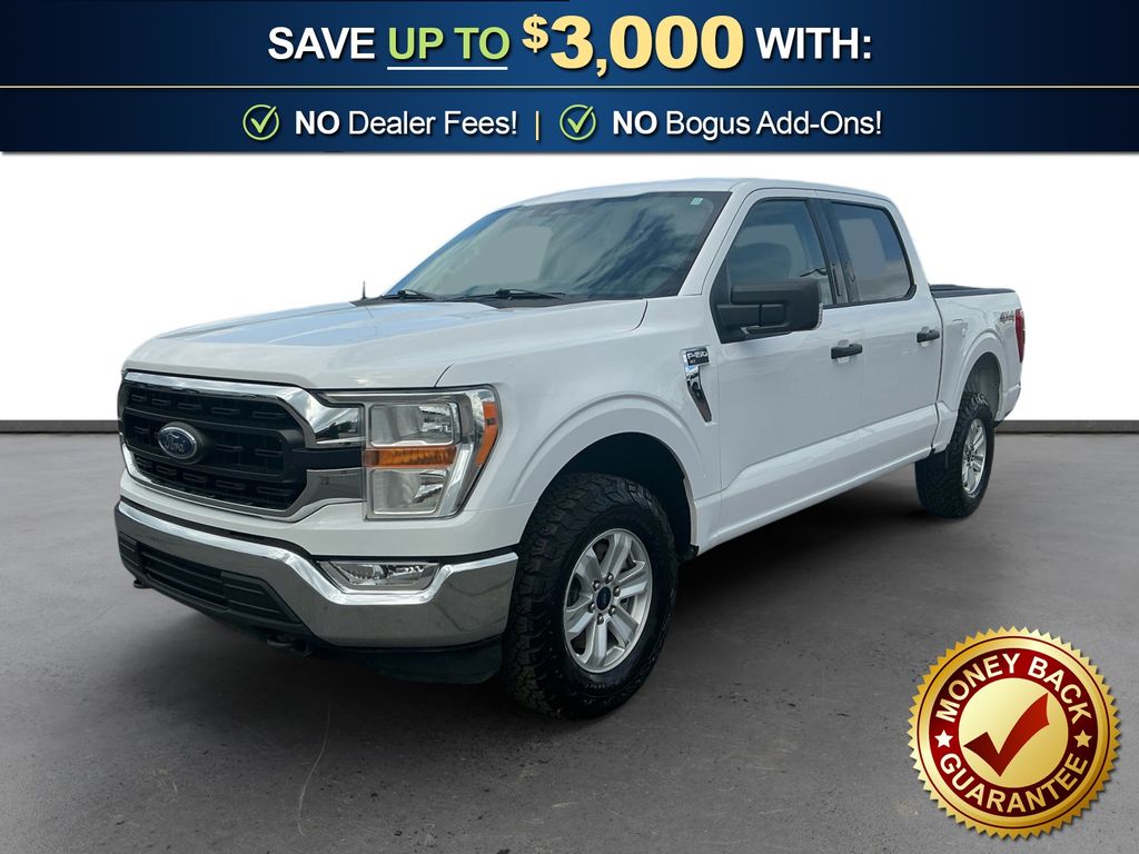 Oxford White 2021 Ford F-150 Pickup Truck Four-Wheel Drive Automatic