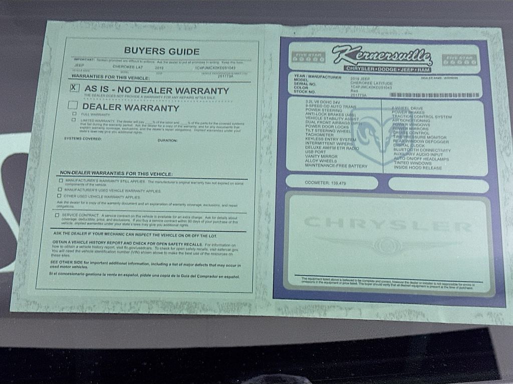 Used 2019 Red Jeep Latitude image 38