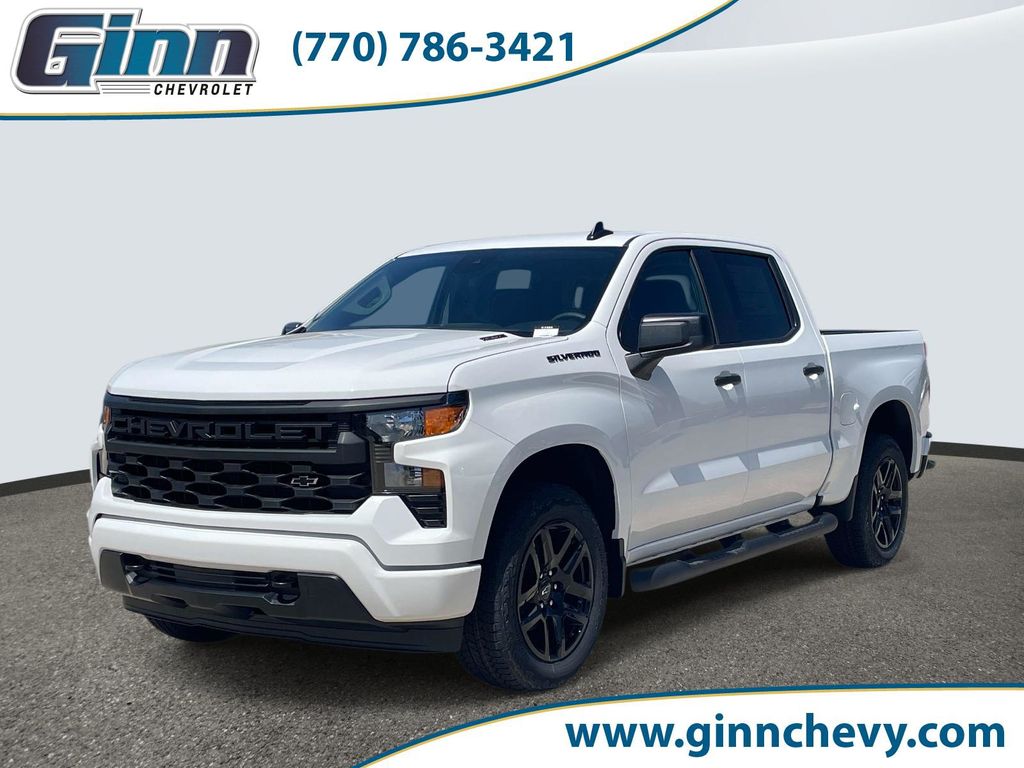 Summit White 2026 Chevrolet Silverado 1500 Pickup Truck 4X2 8-Speed Automatic