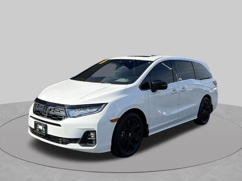 Platinum White 2025 Honda Odyssey Minivan Front-Wheel Drive Automatic