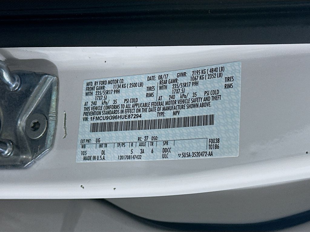 Used 2017 White Ford SE image 22