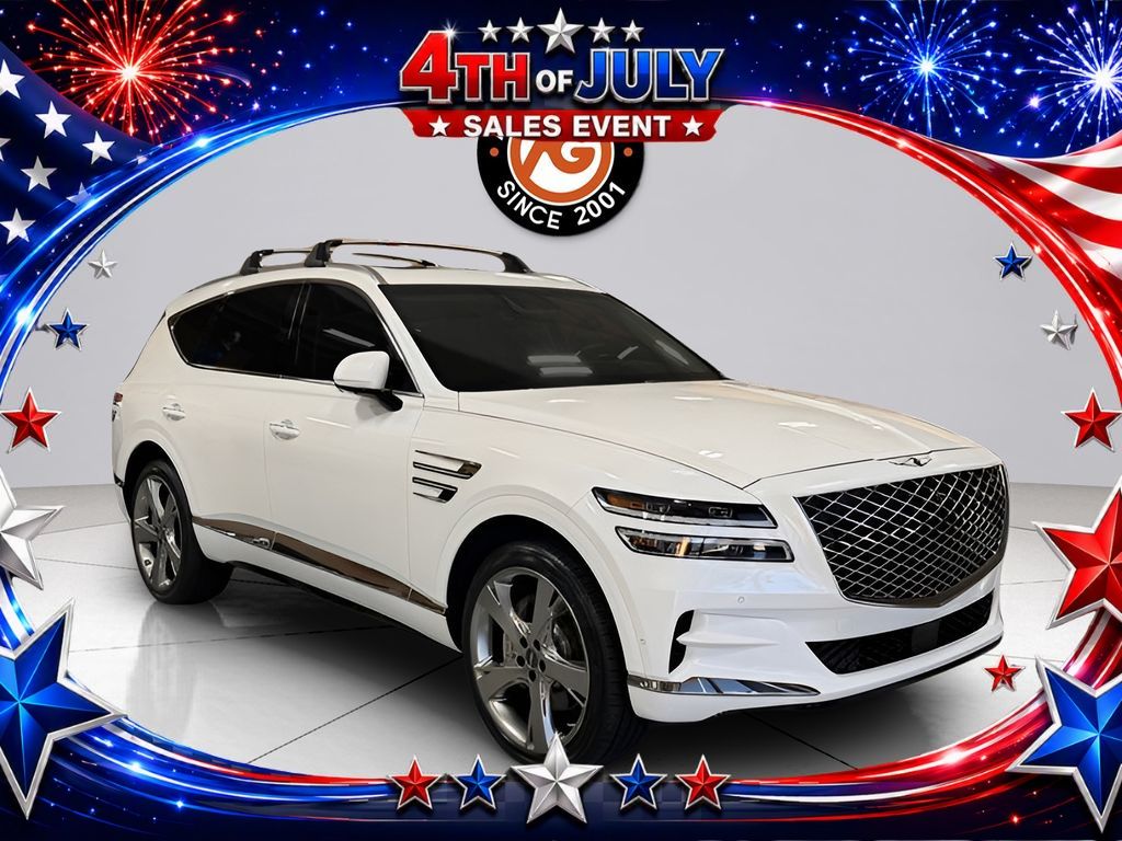 Uyuni White 2024 Genesis GV80 SUV / Crossover All-Wheel Drive 8-Speed Automatic