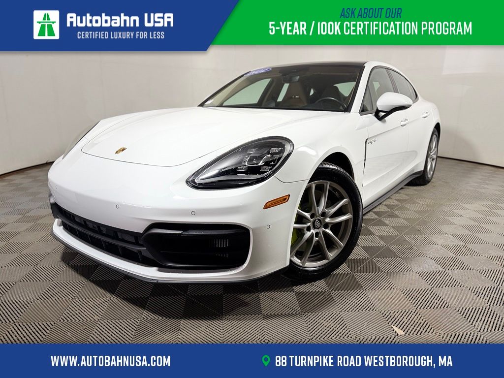 White 2022 Porsche Panamera Sedan All-Wheel Drive 8-Speed Automatic