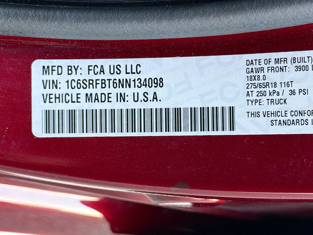 Used 2022 Red Ram Big Horn/Lone Star image 30
