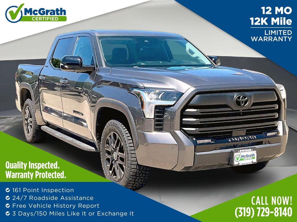 Magnetic Gray Metallic 2024 Toyota Tundra Pickup Truck Four-Wheel Drive Automatic