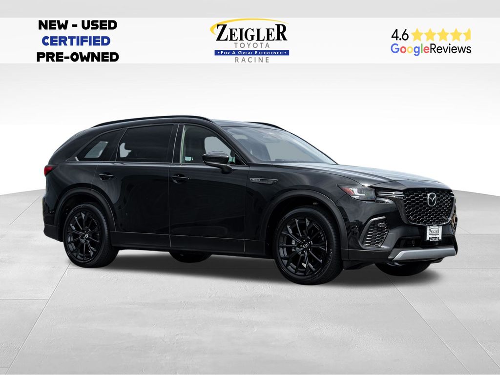 Jet Black Mica 2025 Mazda CX-70 SUV / Crossover All-Wheel Drive 8-Speed Automatic