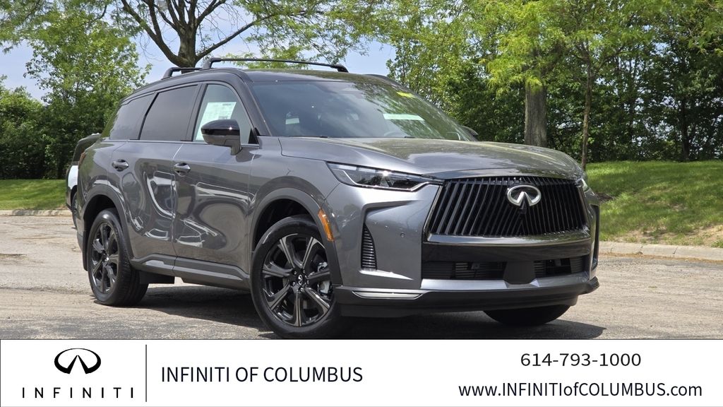 Gray (Graphite Shadow/Blk Obsid) 2027 INFINITI QX60 SUV / Crossover All-Wheel Drive 9-Speed Automatic