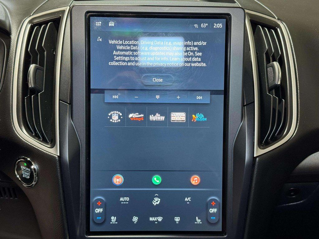 Used 2023 Rapid Red Metallic Tinted Clearcoat Ford SEL image 6