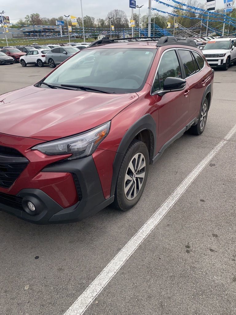 Crimson Red Pearl 2024 Subaru Outback Premium AWD SUV / Crossover All-Wheel Drive Continuously Variable Transmission