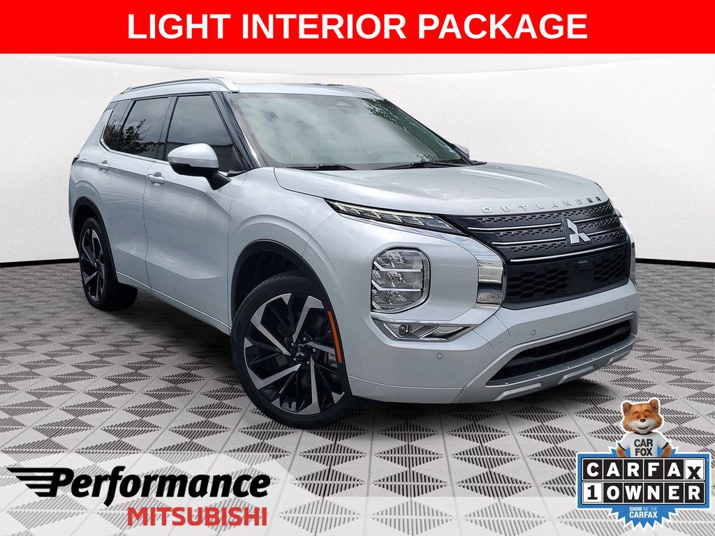 Diamond White 2024 Mitsubishi Outlander SEL FWD SUV / Crossover Front-Wheel Drive Continuously Variable Transmission