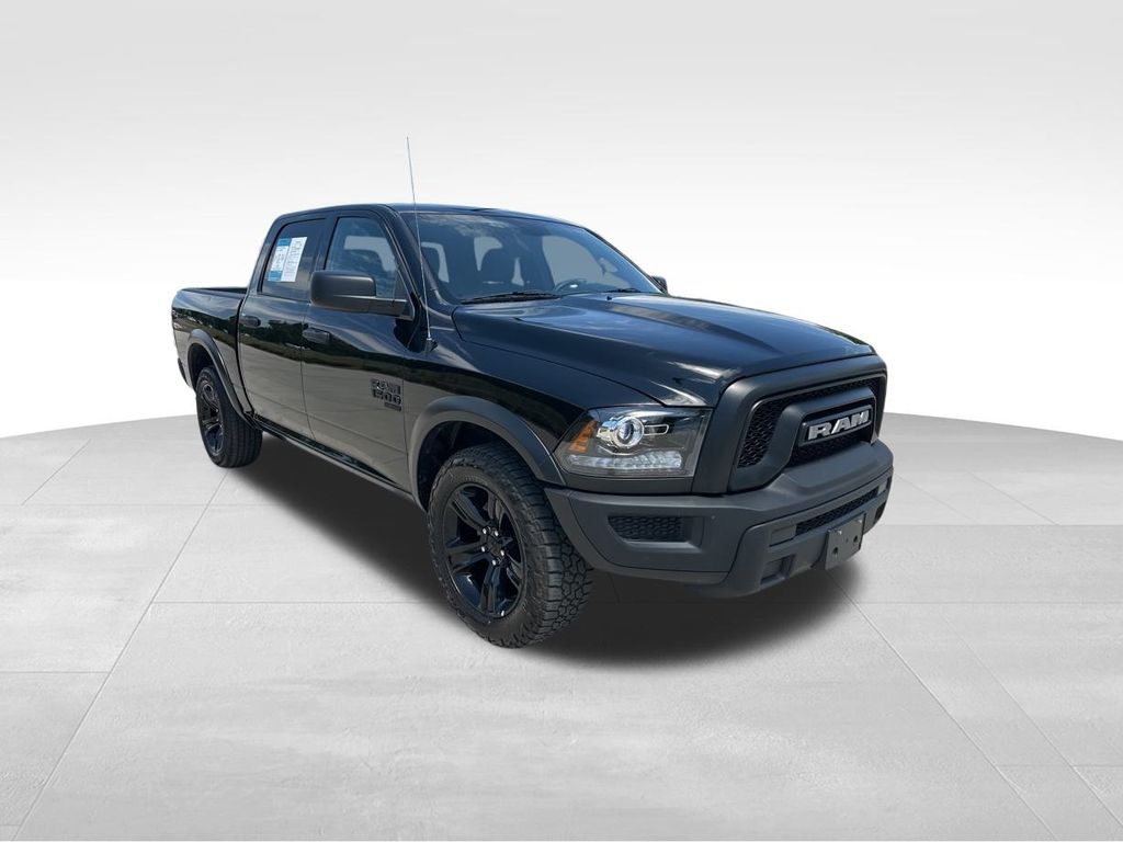 2024 Diamond Black Crystal Pearlcoat Ram 1500 Classic Warlock RWD Truck