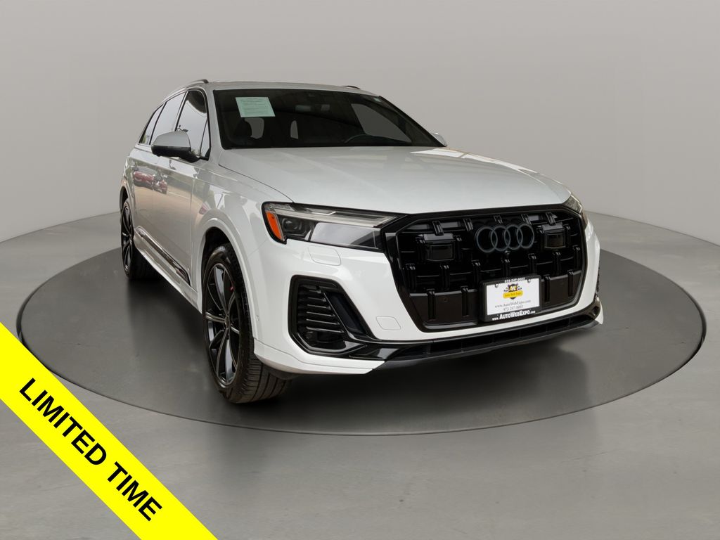 Glacier White Metallic 2025 Audi Q7 SUV / Crossover All-Wheel Drive 8-Speed Automatic