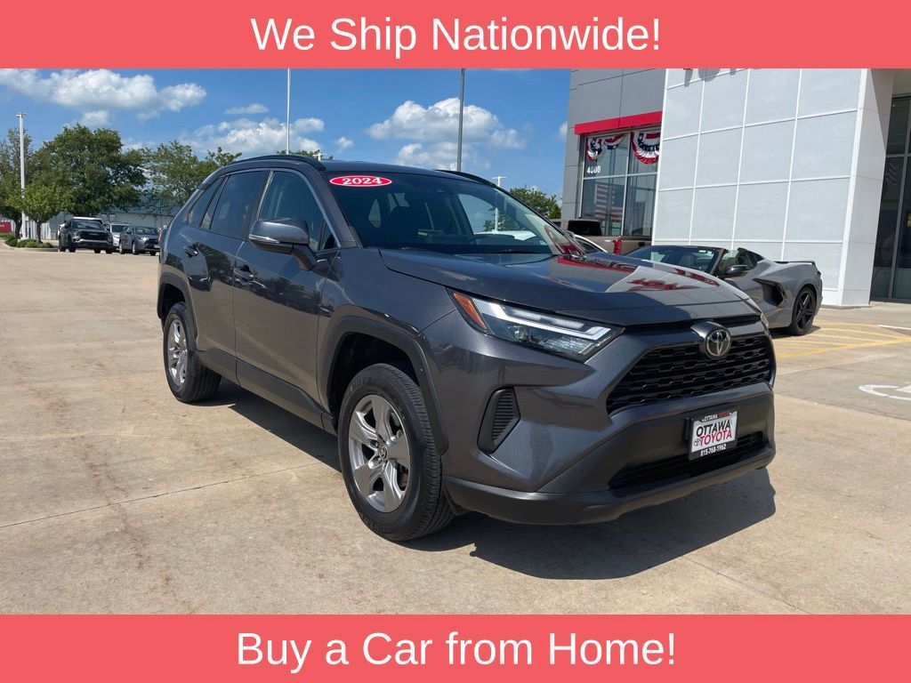 Magnetic Gray Metallic 2024 Toyota RAV4 SUV / Crossover All-Wheel Drive 8-Speed Automatic