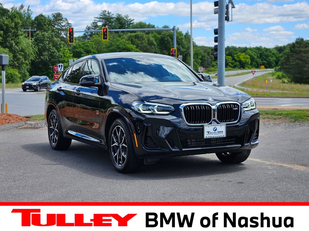 Carbon Black Metallic 2024 BMW X4 M40i AWD SUV / Crossover All-Wheel Drive 8-Speed Automatic