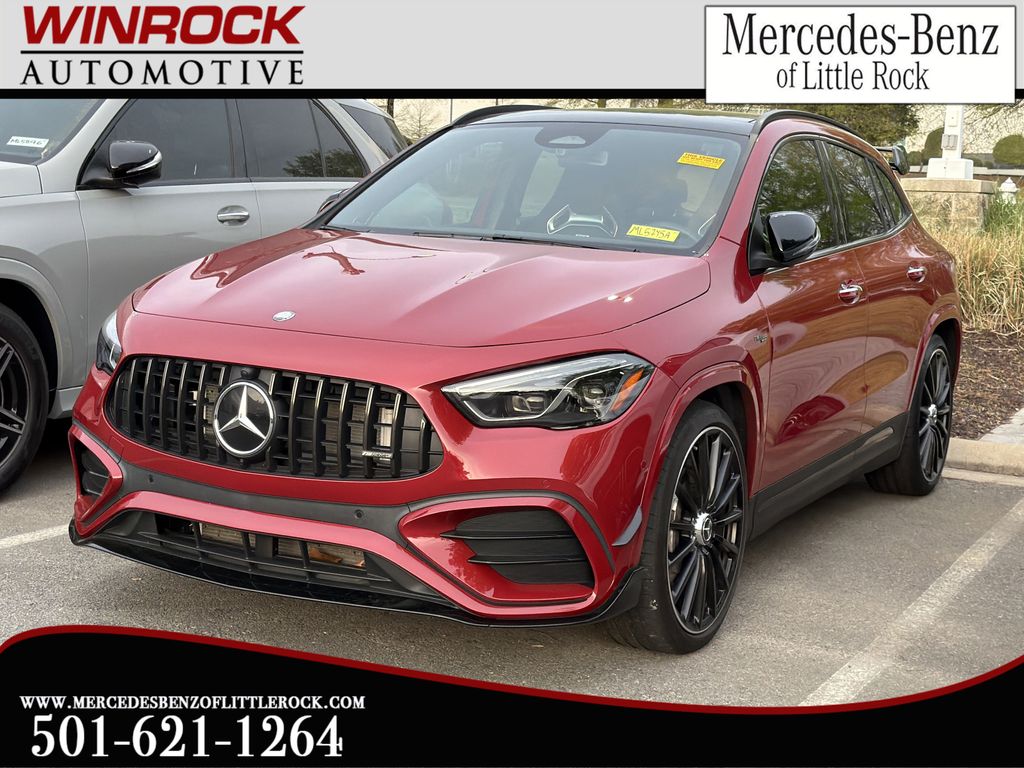 MANUFAKTUR Patagonia Red Metallic 2024 Mercedes-Benz GLA AMG 35 4MATIC SUV / Crossover All-Wheel Drive 8-Speed Automatic