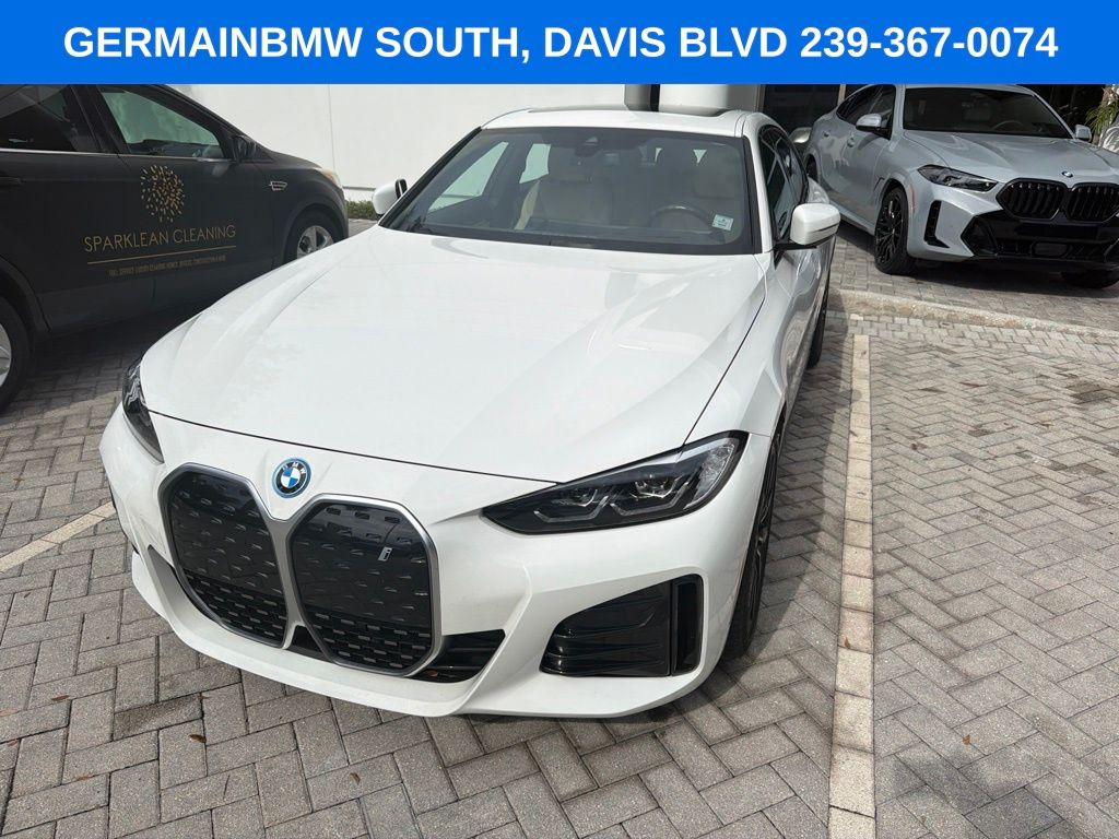 Certified Used 2023 White BMW eDrive40 image 4