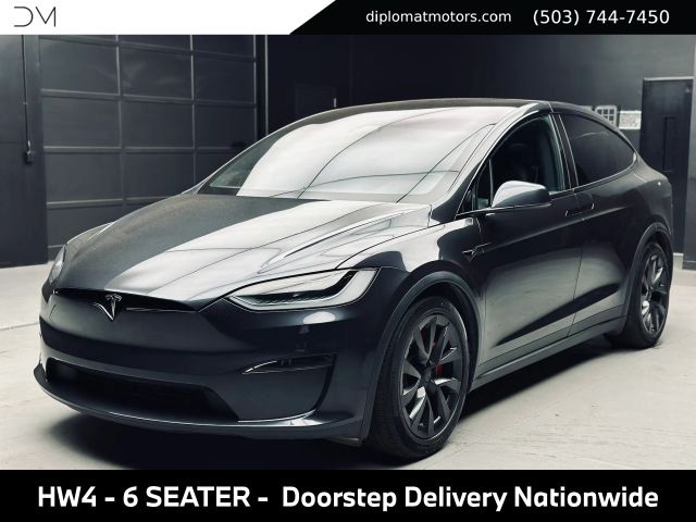 Gray 2025 Tesla Model X SUV / Crossover All-Wheel Drive 1-Speed Automatic